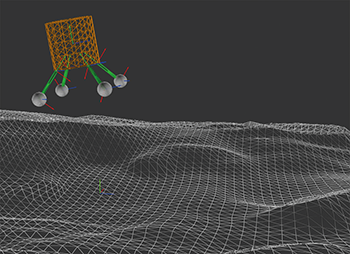 Contact dynamics with DCAP